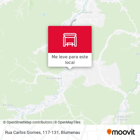 Rua Carlos Gomes, 117-131 mapa