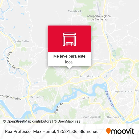 Rua Professor Max Humpl, 1358-1506 mapa