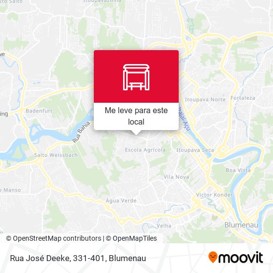Rua José Deeke, 331-401 mapa