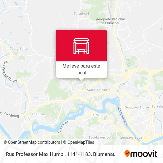 Rua Professor Max Humpl, 1141-1183 mapa