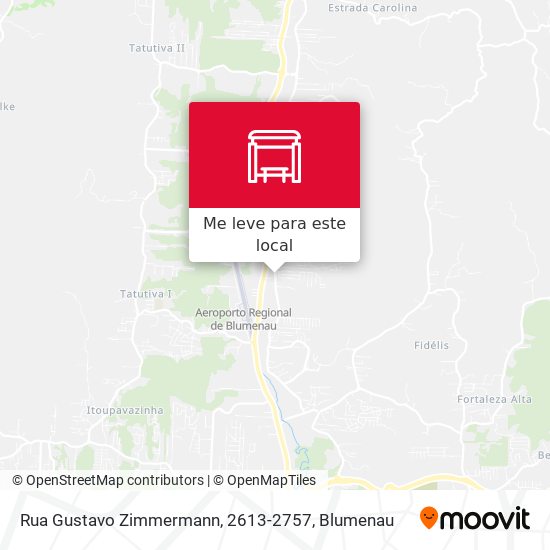 Rua Gustavo Zimmermann, 2613-2757 mapa