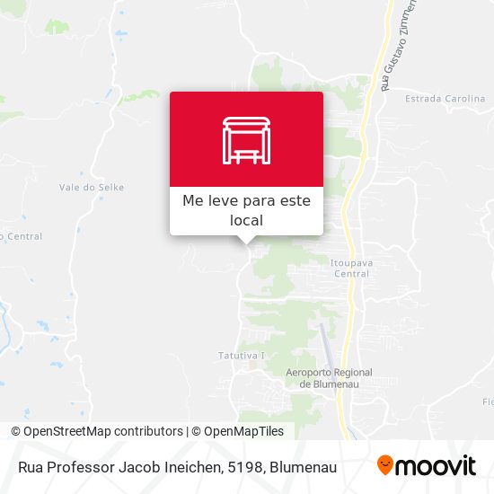 Rua Professor Jacob Ineichen, 5198 mapa