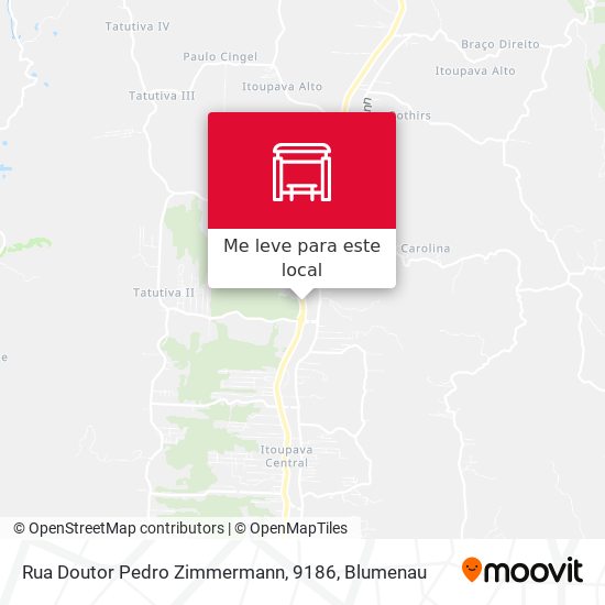 Rua Doutor Pedro Zimmermann, 9186 mapa