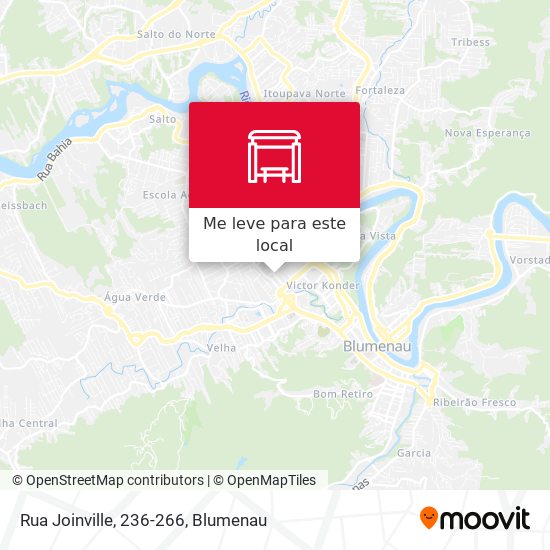 Rua Joinville, 236-266 mapa