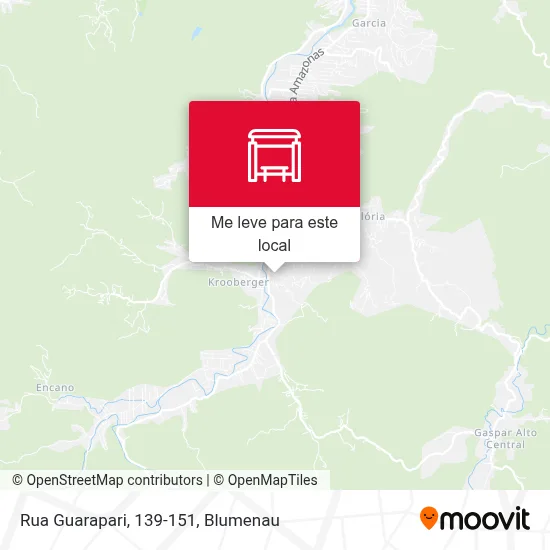 Rua Guarapari, 139-151 mapa