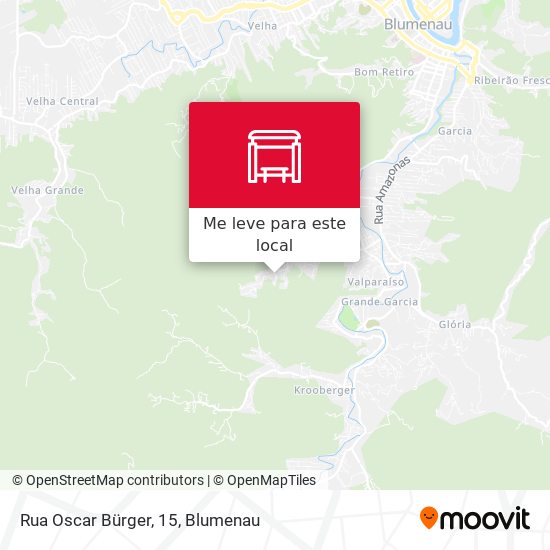 Rua Oscar Bürger, 15 mapa