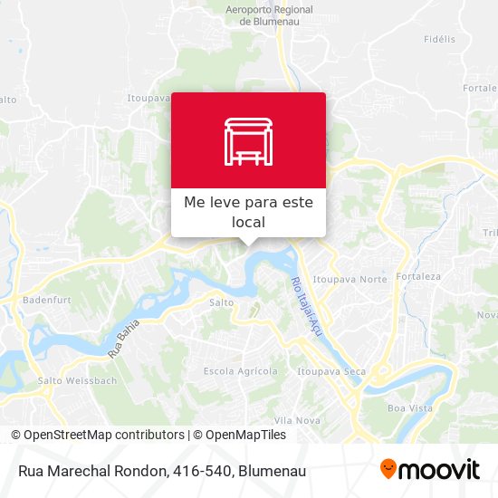 Rua Marechal Rondon, 416-540 mapa