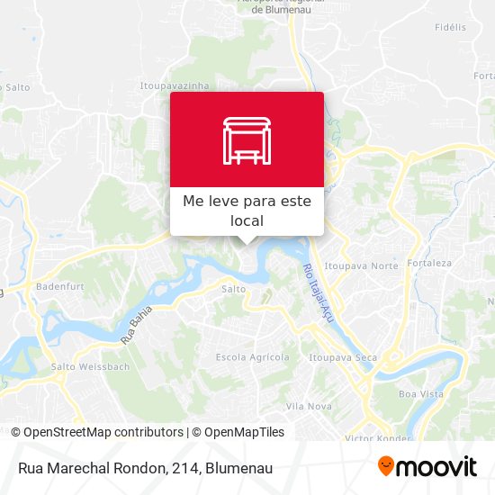 Rua Marechal Rondon, 214 mapa
