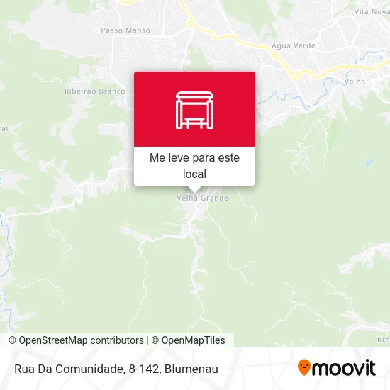 Rua Da Comunidade, 8-142 mapa