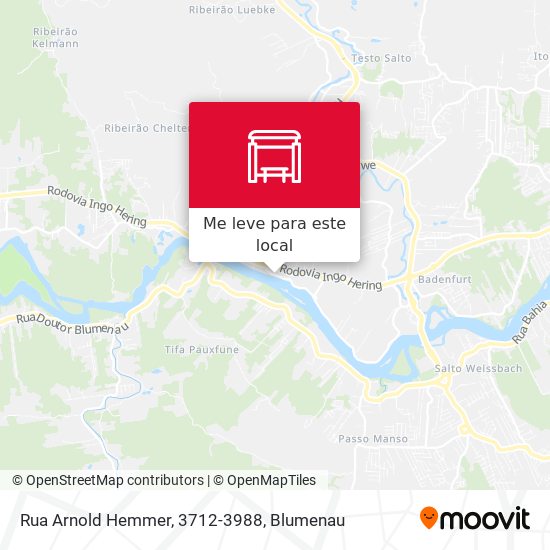 Rua Arnold Hemmer, 3712-3988 mapa