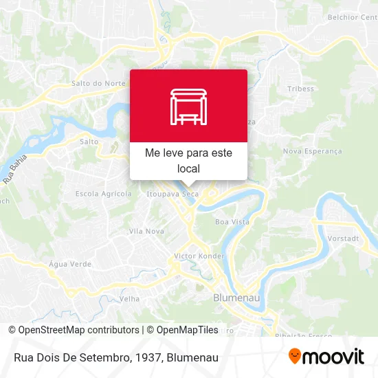Rua Dois De Setembro, 1937 mapa