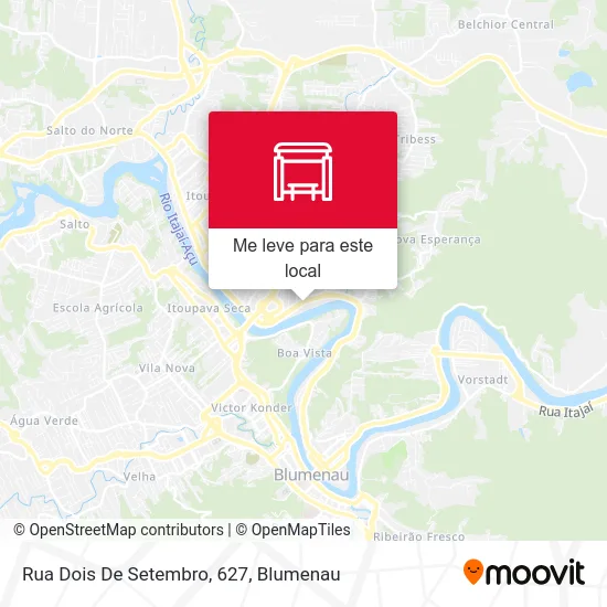 Rua Dois De Setembro, 627 mapa