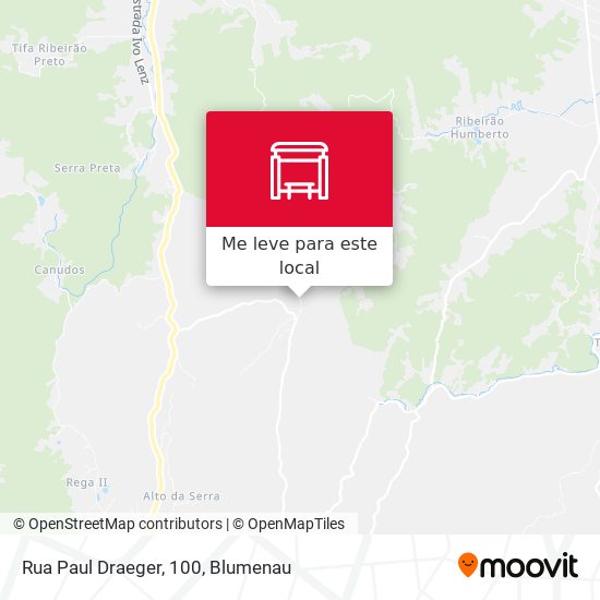 Rua Paul Draeger, 100 mapa