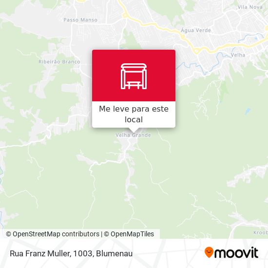 Rua Franz Muller, 1003 mapa