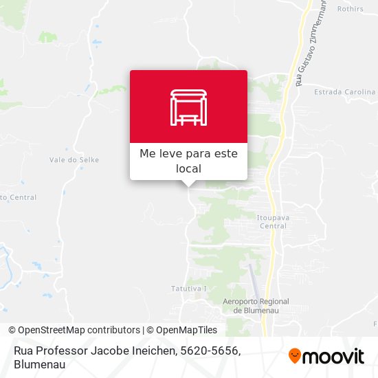 Rua Professor Jacobe Ineichen, 5620-5656 mapa