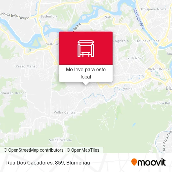Rua Dos Caçadores, 859 mapa