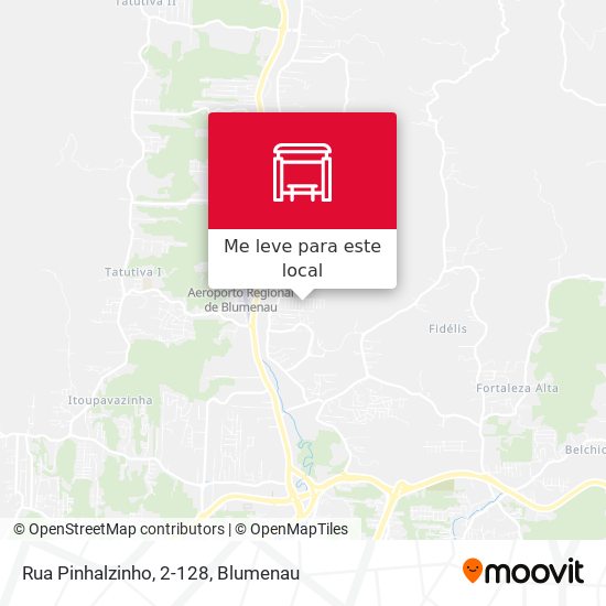 Rua Pinhalzinho, 2-128 mapa