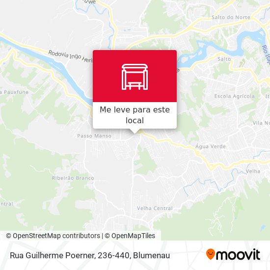 Rua Guilherme Poerner, 236-440 mapa