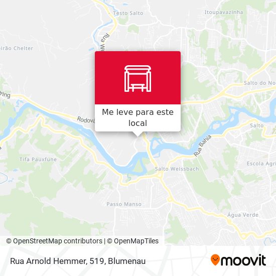 Rua Arnold Hemmer, 519 mapa