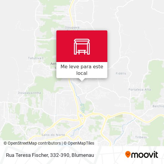 Rua Teresa Fischer, 332-390 mapa