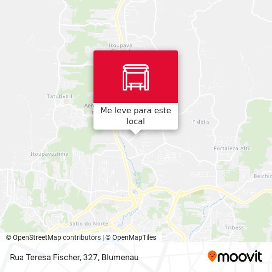 Rua Teresa Fischer, 327 mapa