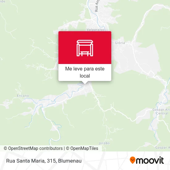 Rua Santa Maria, 315 mapa