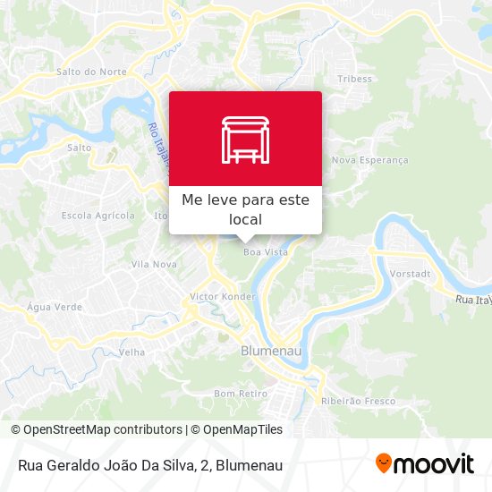 Rua Geraldo João Da Silva, 2 mapa