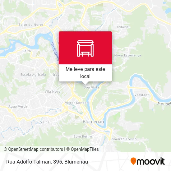 Rua Adolfo Talman, 395 mapa