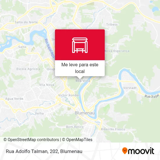 Rua Adolfo Talman, 202 mapa