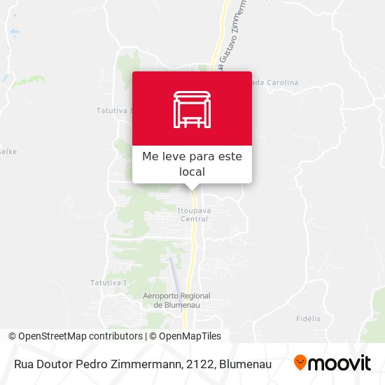 Rua Doutor Pedro Zimmermann, 2122 mapa