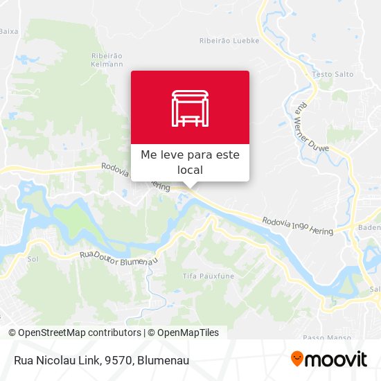 Rua Nicolau Link, 9570 mapa