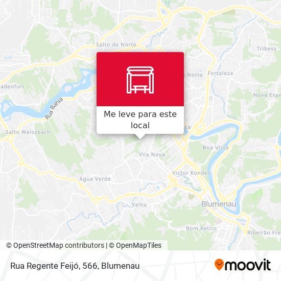 Rua Regente Feijó, 566 mapa