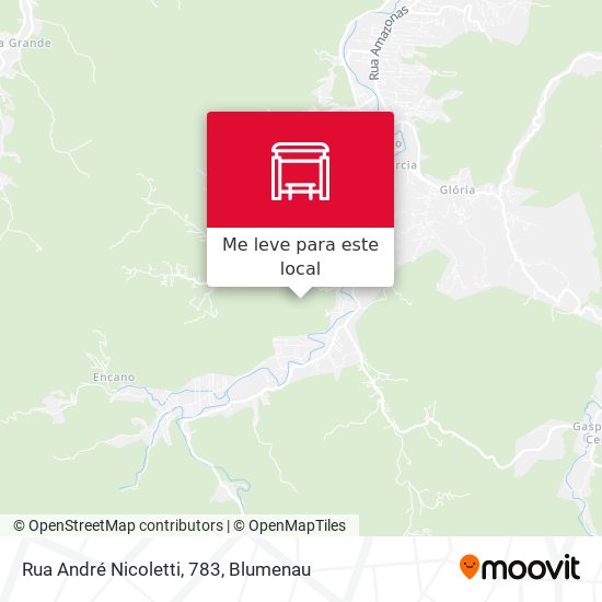 Rua André Nicoletti, 783 mapa