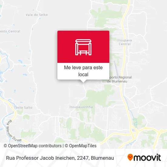 Rua Professor Jacob Ineichen, 2247 mapa