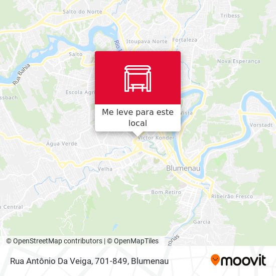 Rua Antônio Da Veiga, 701-849 mapa