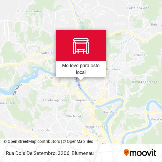 Rua Dois De Setembro, 3206 mapa