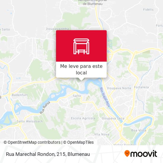 Rua Marechal Rondon, 215 mapa