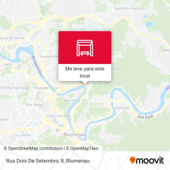 Rua Dois De Setembro, 8 mapa