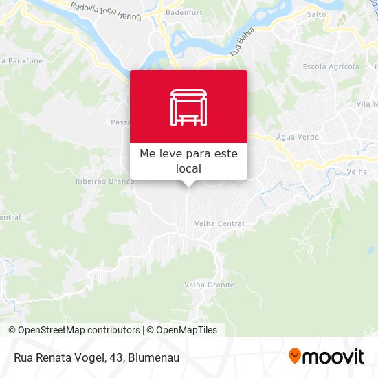 Rua Renata Vogel, 43 mapa