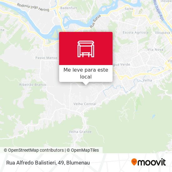 Rua Alfredo Balistieri, 49 mapa