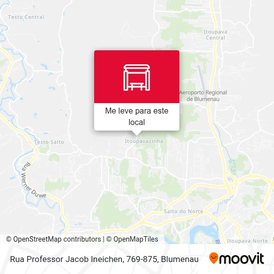 Rua Professor Jacob Ineichen, 769-875 mapa
