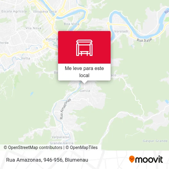 Rua Amazonas, 946-956 mapa