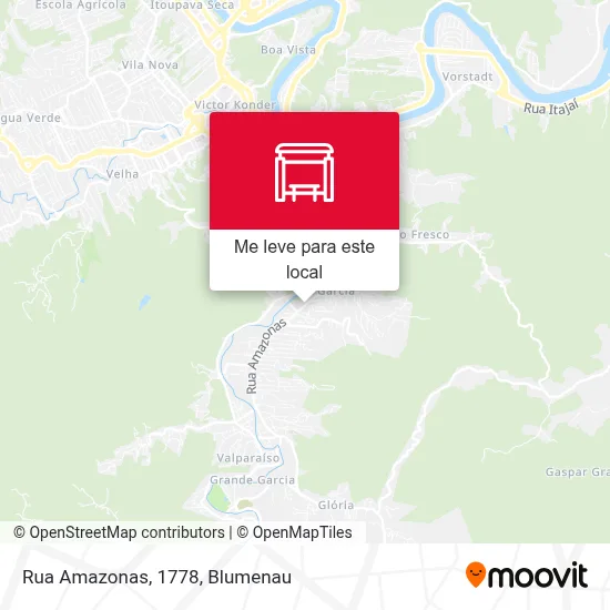 Rua Amazonas, 1778 mapa