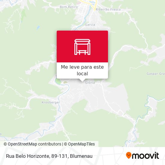 Rua Belo Horizonte, 89-131 mapa