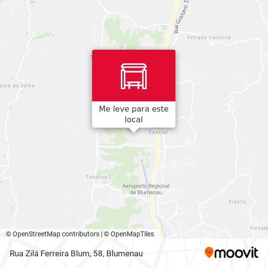 Rua Zilá Ferreira Blum, 58 mapa