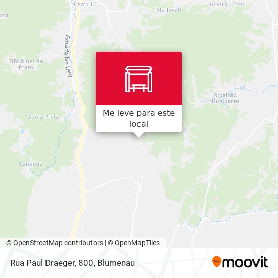 Rua Paul Draeger, 800 mapa