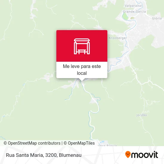 Rua Santa Maria, 3200 mapa