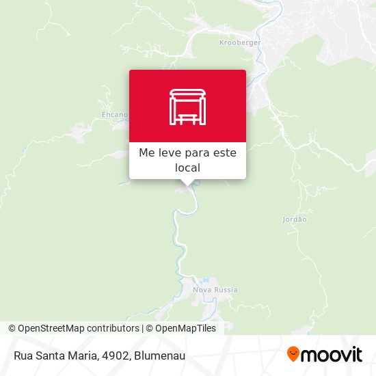 Rua Santa Maria, 4902 mapa