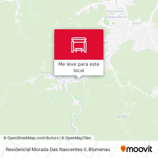 Residencial Morada Das Nascentes II mapa