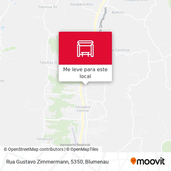 Rua Gustavo Zimmermann, 5350 mapa